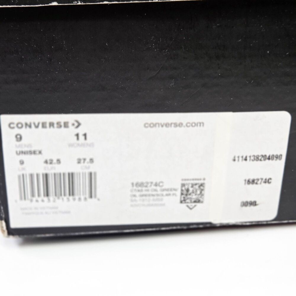 Converse Chuck 70 High Black History Month Men’s 9 Women’s 11 168274C NIB